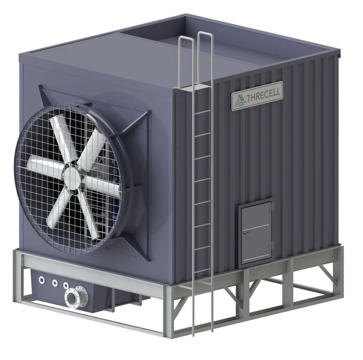 THA Series FRP crossflow cooling tower